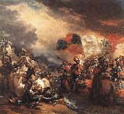 Benjamin West Edward III Crossing the Somme painting